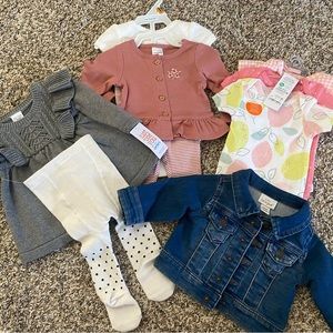 Newborn baby girl clothes